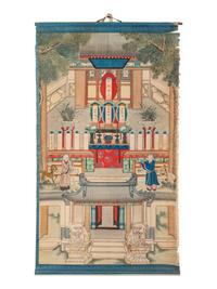 Three Chinese Ancestor Paintings