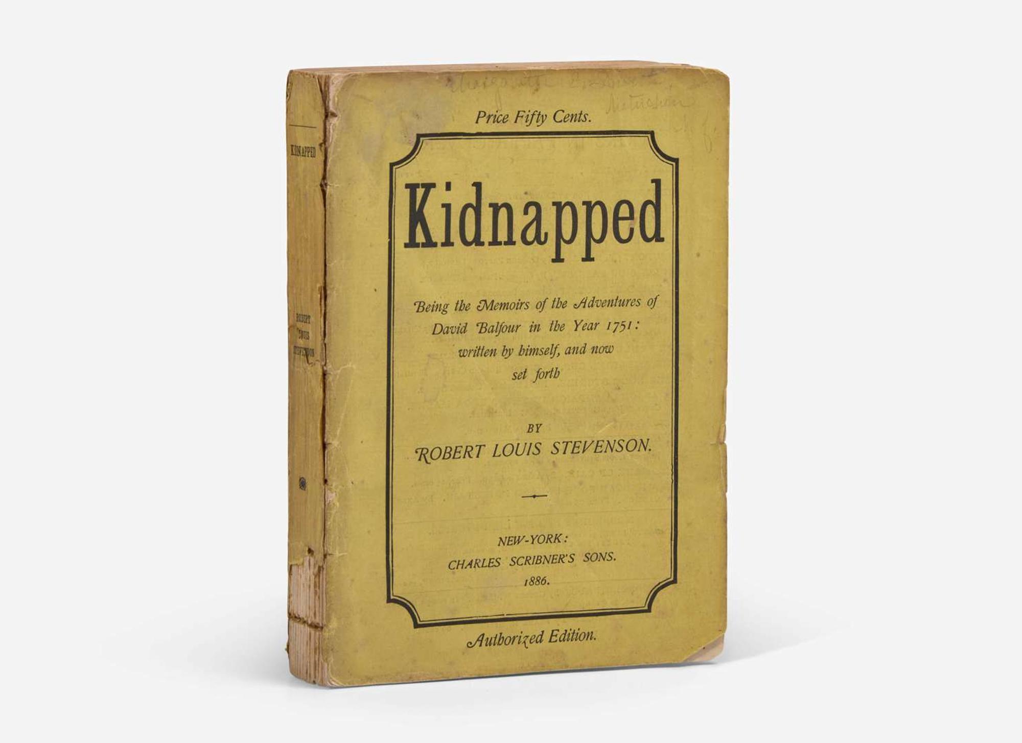 [Literature] Stevenson, Robert Louis: Kidnapped: Being Memoirs of the Adventures of David Balfour in the Year 1751...