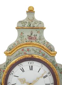 A Louis XV Painted Bracket Clock