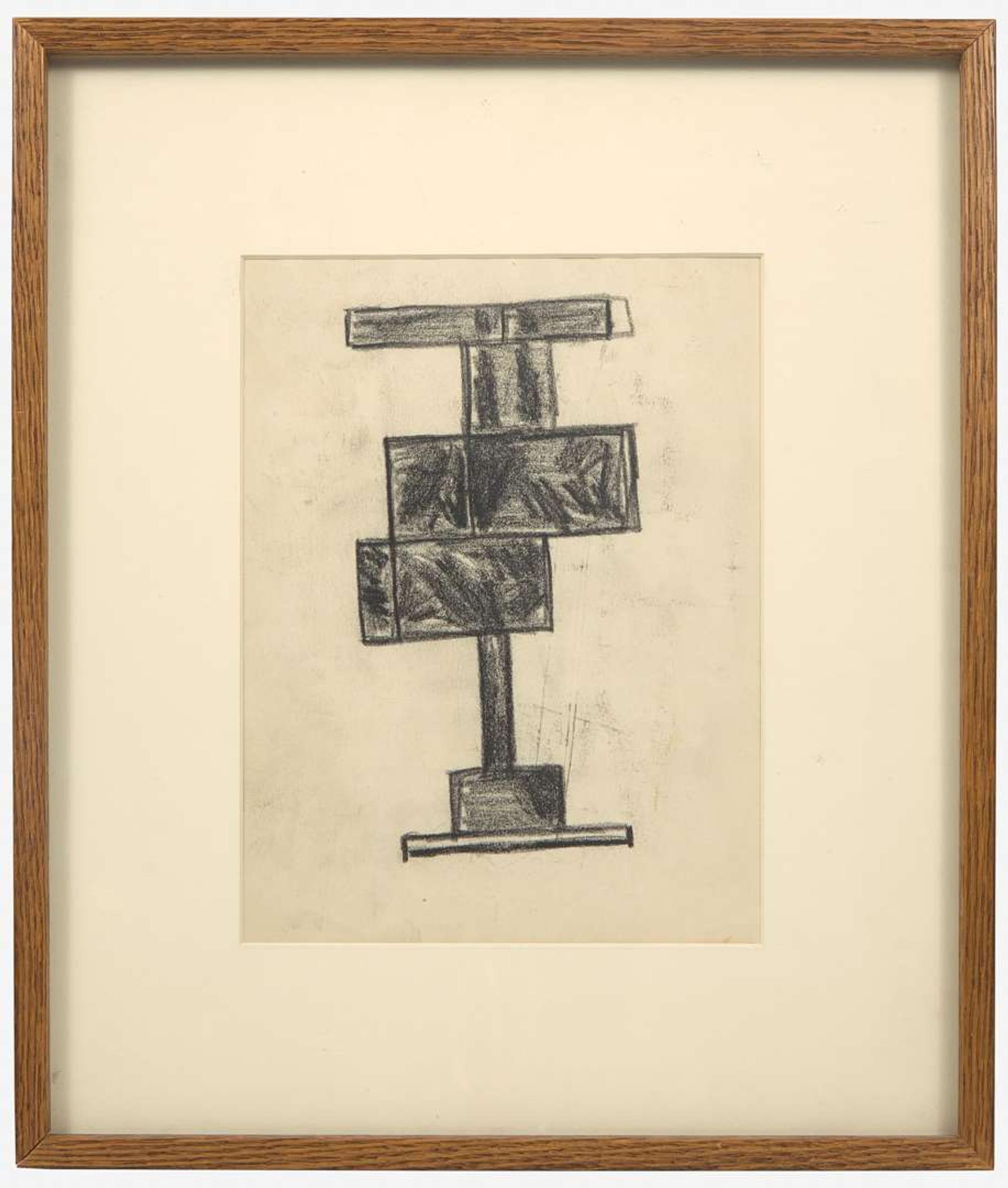 Cubic Study (Study for Sculpture) , c. 1956