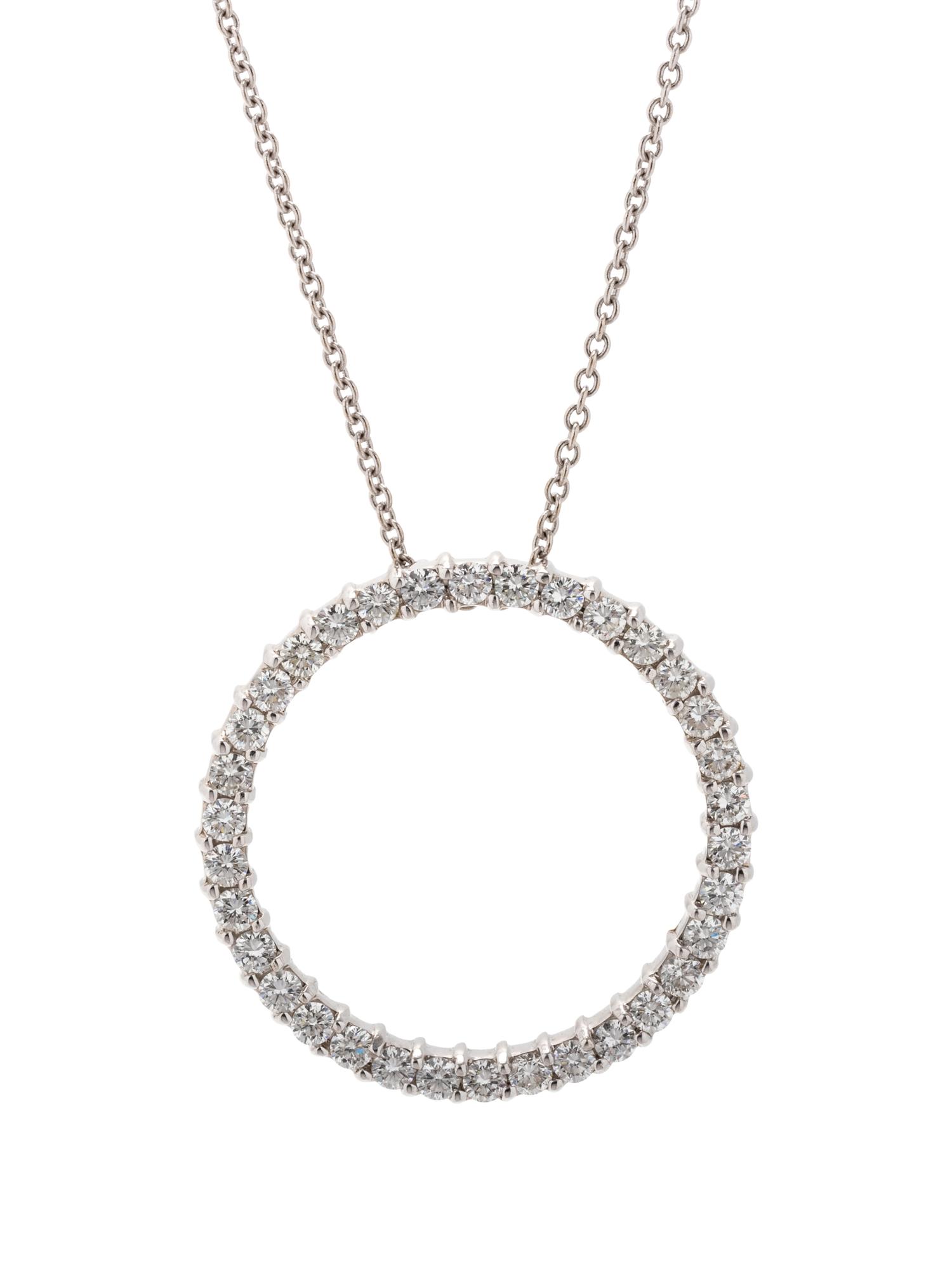 ROBERTO COIN, DIAMOND PENDANT/NECKLACE