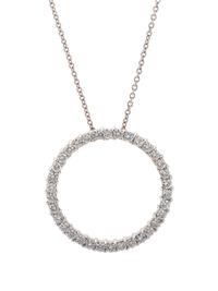 ROBERTO COIN, DIAMOND PENDANT/NECKLACE