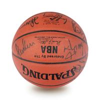 A 1995-96 NBA Champions Chicago Bulls Team Signed Autograph Basketball (Beckett Authentication Services Letter BAS Certified)