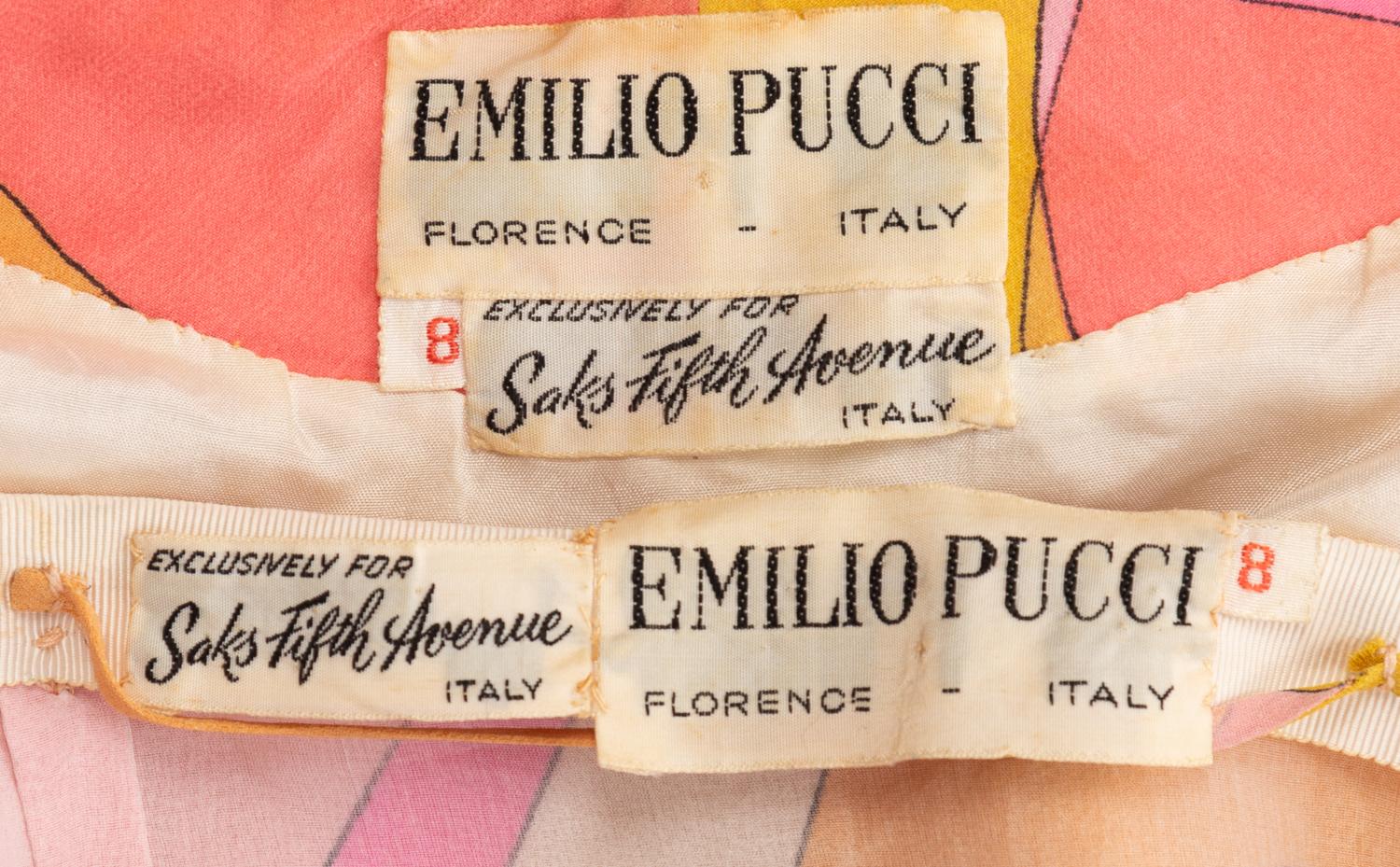 Emilio Pucci Two-Piece Ensemble, 1960-70s