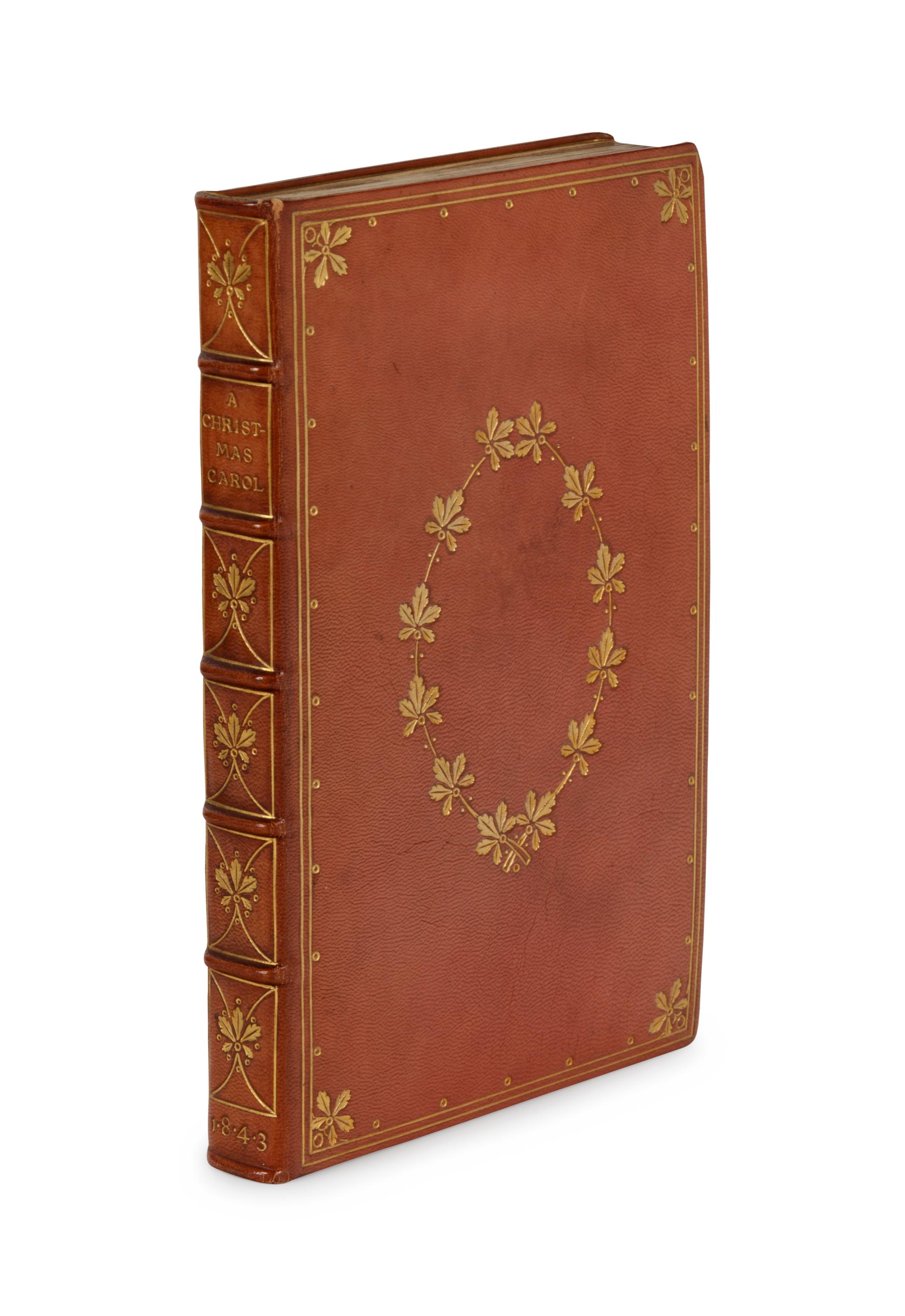 [DOVES BINDERY]. DICKENS, Charles (1812-1870). A Christmas Carol. In Prose. Being a Ghost Story of Christmas. London: Chapman & Hall, 1843.