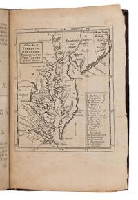 Blome, Richard (1635-1705). The Present State of His Majesties Isles and Territories in America... London: Printed for H. Clark, 1687.