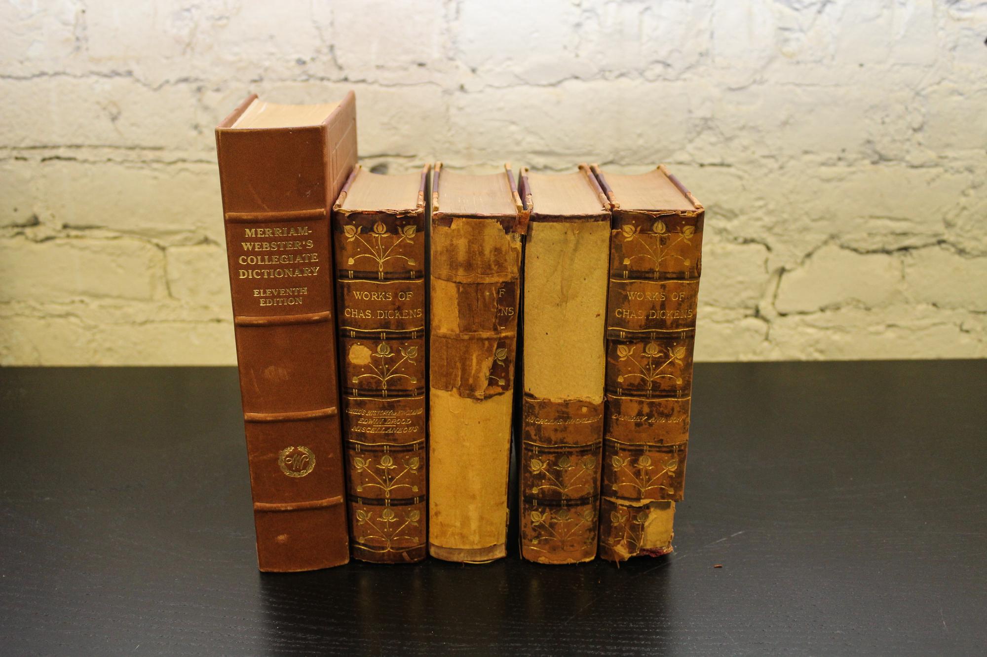 A box of books