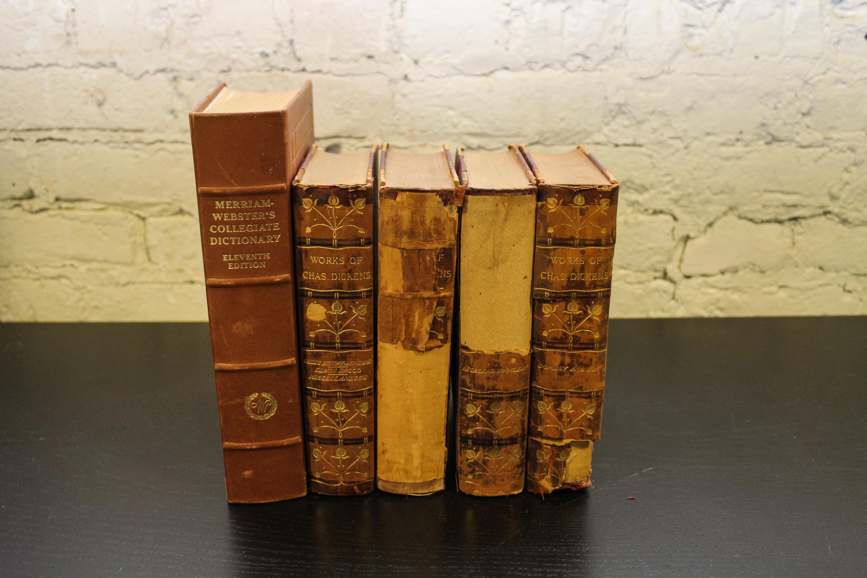 A box of books