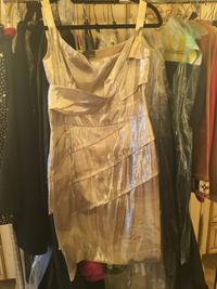 Fendi Metallic Dress, 1980-90s