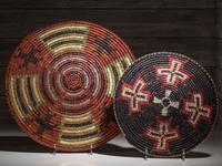 Navajo Baskets, with Spider Woman Crosses