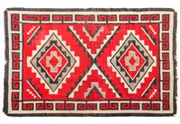 Navajo Klagetoh Weaving 78 1/2 x 55 1/2 inches — Second Quarter 20th Century