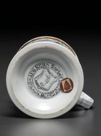 A Miner's Porcelain Occupational Shaving Mug