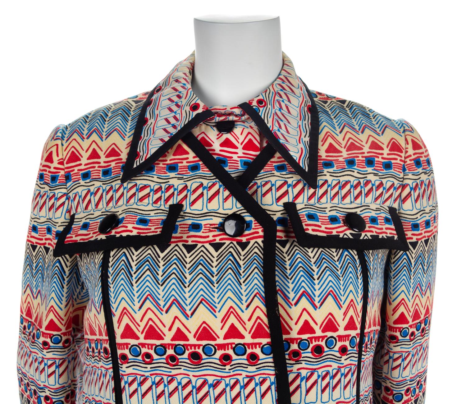 Galanos Dress and Coat, 1970s