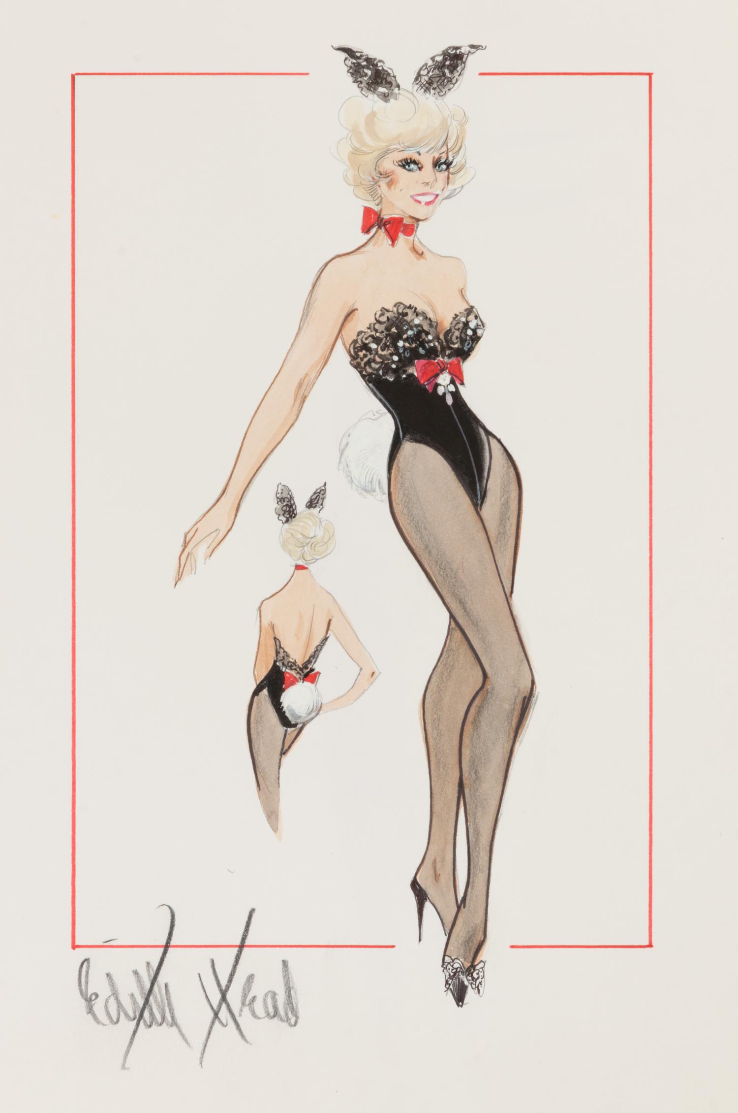 Playboy Illustration by Edith Head, 1970s