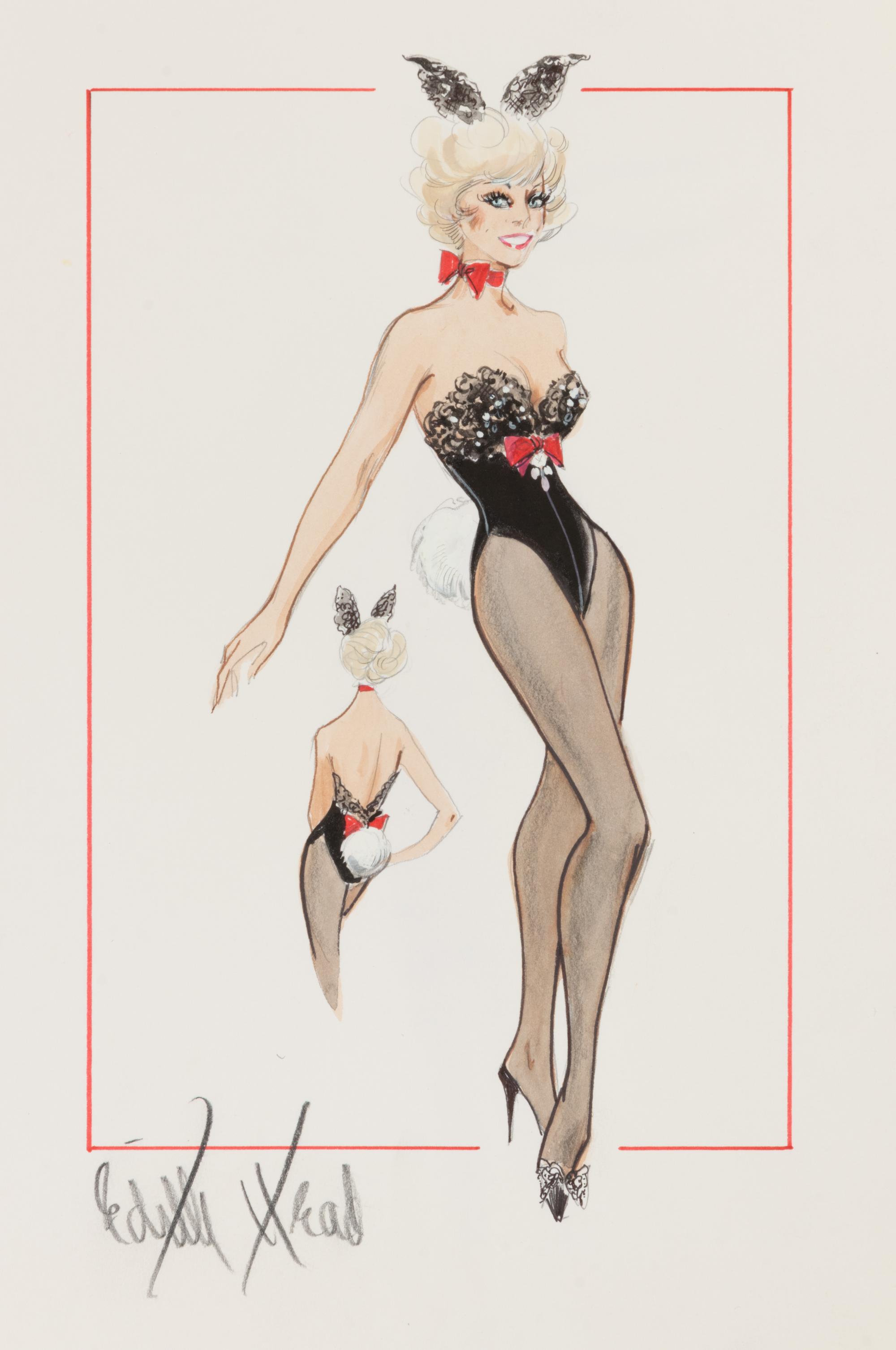 Playboy Illustration by Edith Head, 1970s