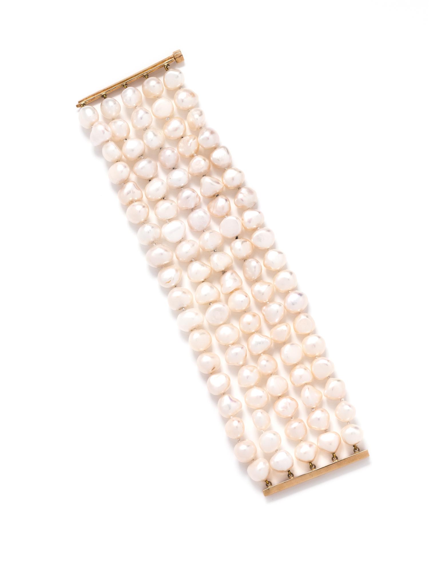 CULTURED PEARL BRACELET