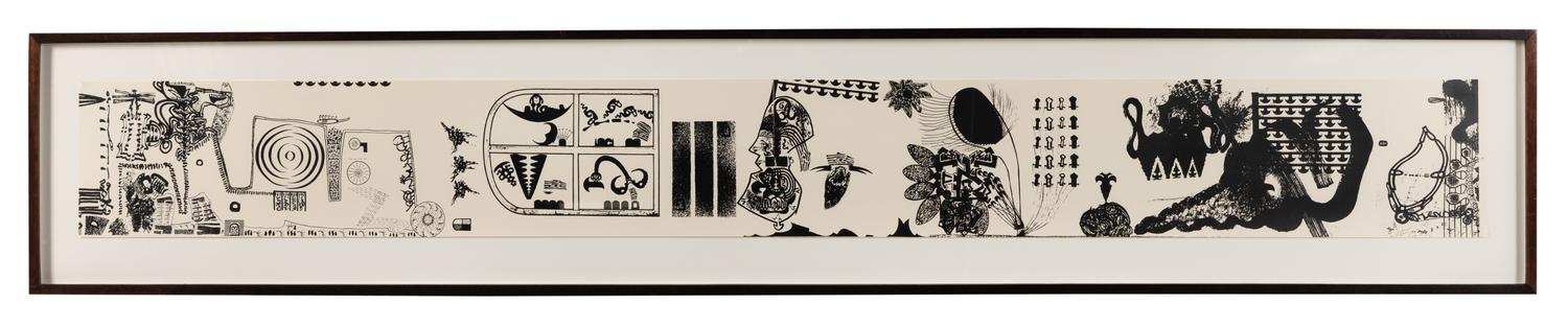 Öyvind Fahlström (Swedish, 1928-1976) — Opera , 1968