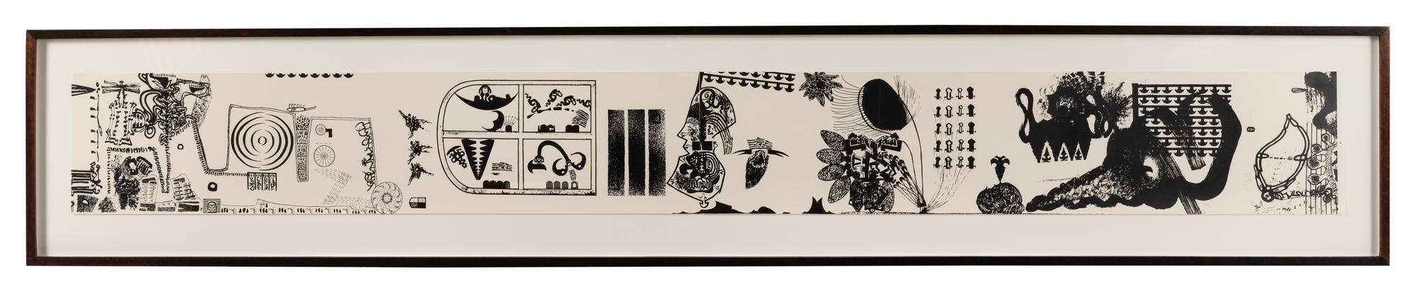 Öyvind Fahlström (Swedish, 1928-1976) — Opera , 1968