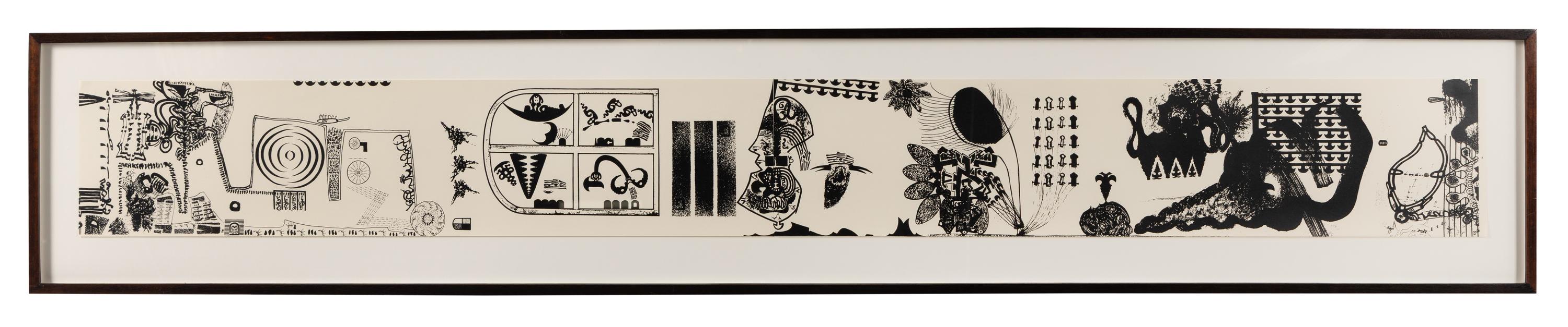 Öyvind Fahlström (Swedish, 1928-1976) — Opera , 1968