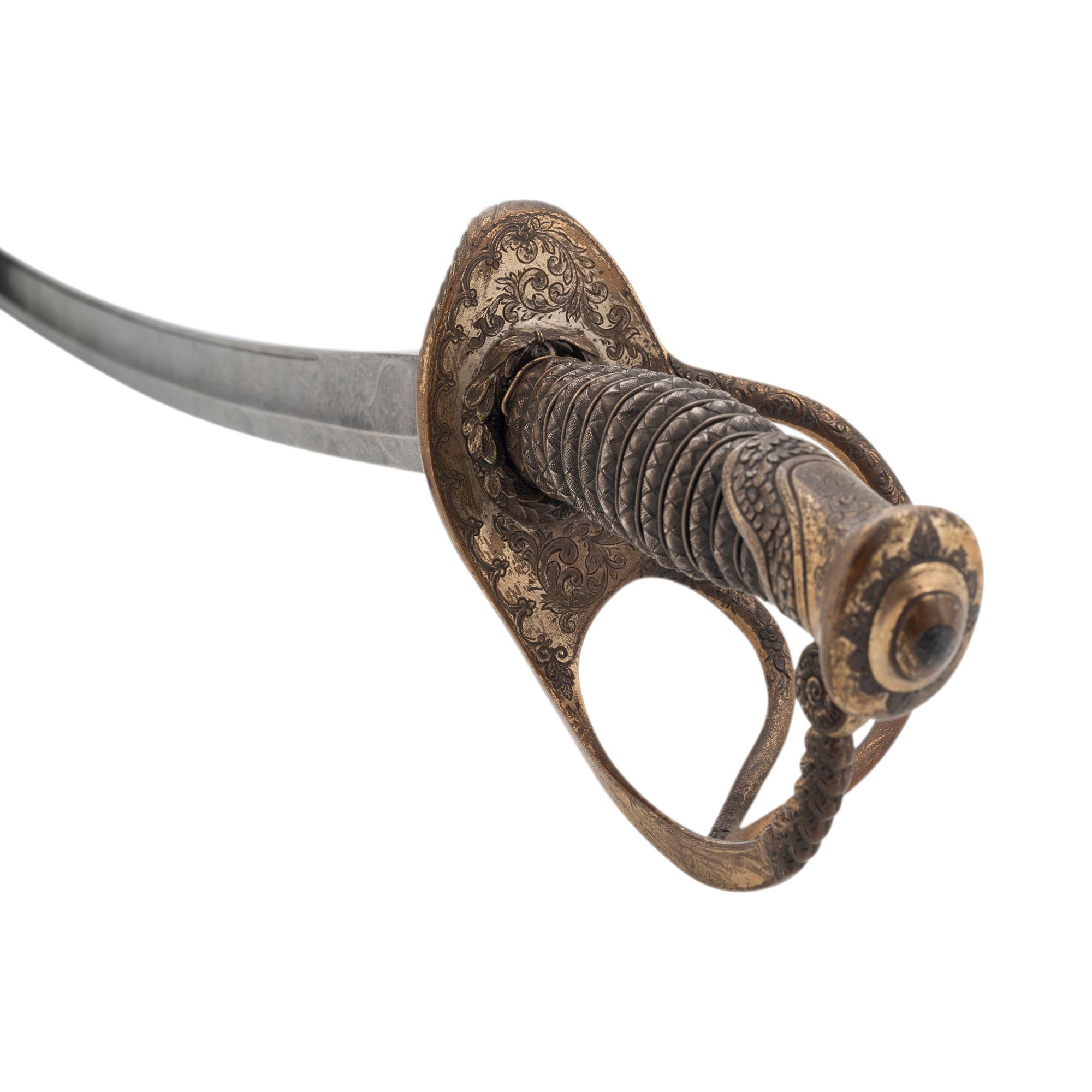 Caldwell Retailed Silver Gripped Model 1840 Cavalry Officers Presentation Sword to Col. (General) Hiram Berry - 4th Maine Vols. KIA at Chancellorsville with (2) CDVs and a Commemorative Coin
