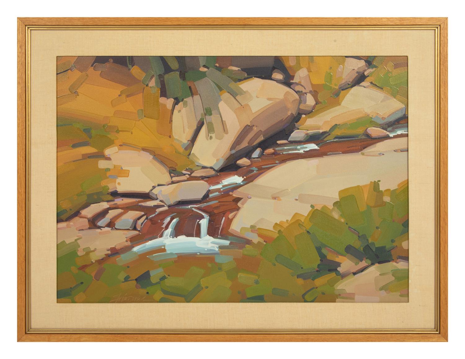 Off a Rocky Stream