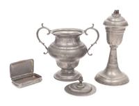 A Collection of American Pewter Table Articles