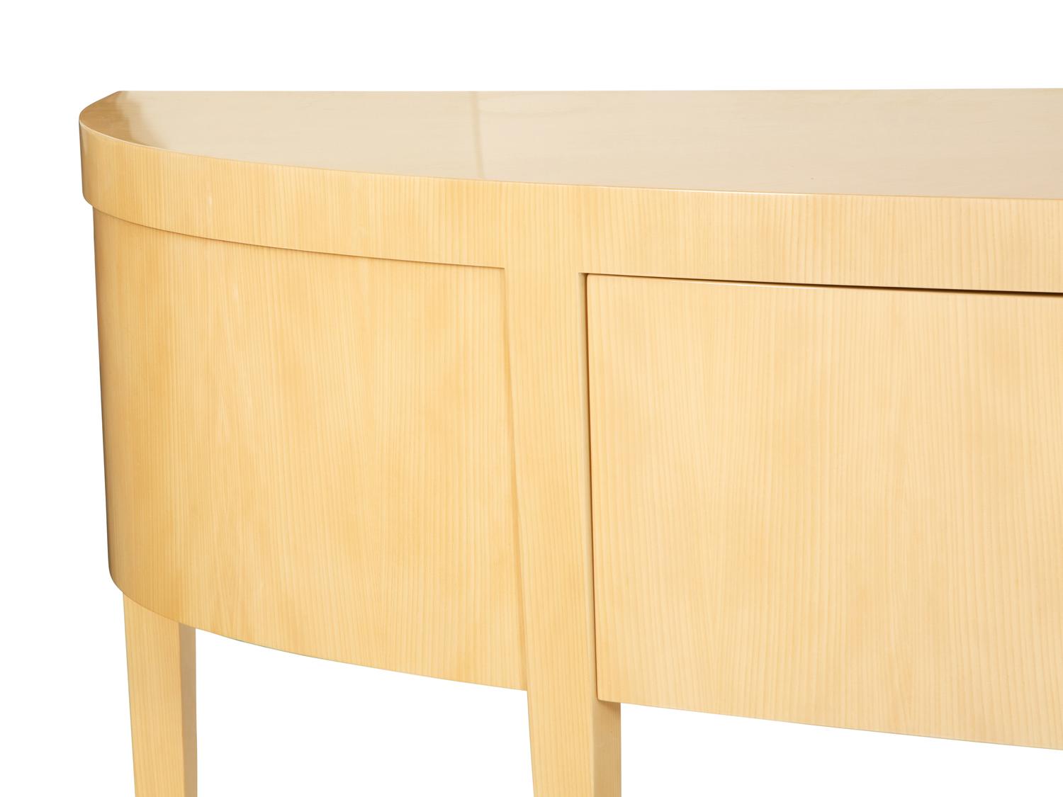A Sally Sirkin Lewis for J. Robert Scott Bow Front Sideboard
