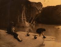 CURTIS, Edward (1868-1952), photographer. The Old Well at Acoma.