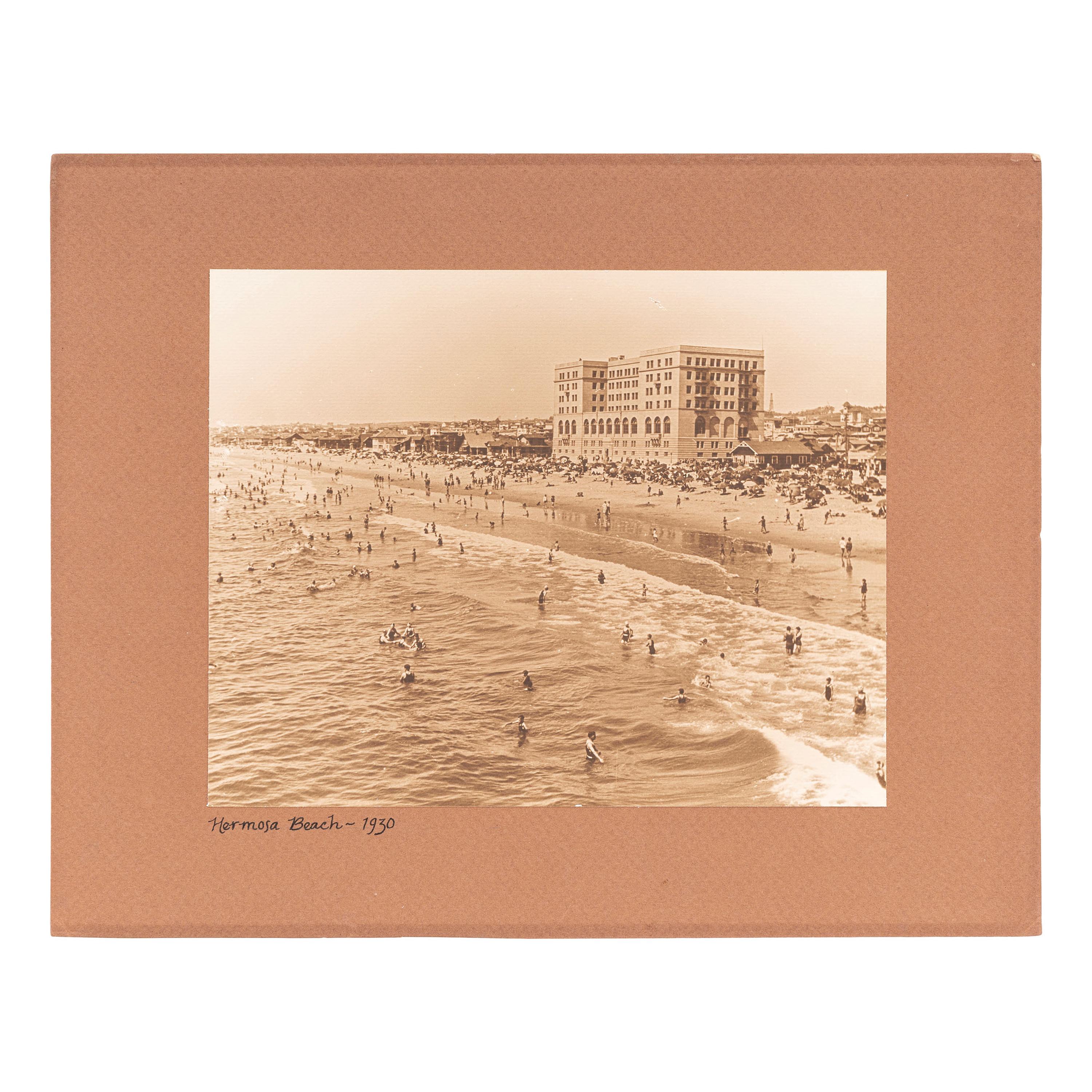 [CALIFORNIA]. A group of photographs and prints of Southern California, including Los Angeles, San Diego, Etiwanda, Long Beach and vicinity, including: