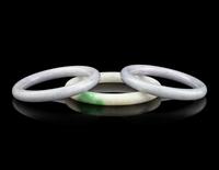 Three Chinese Jadeite Bangles