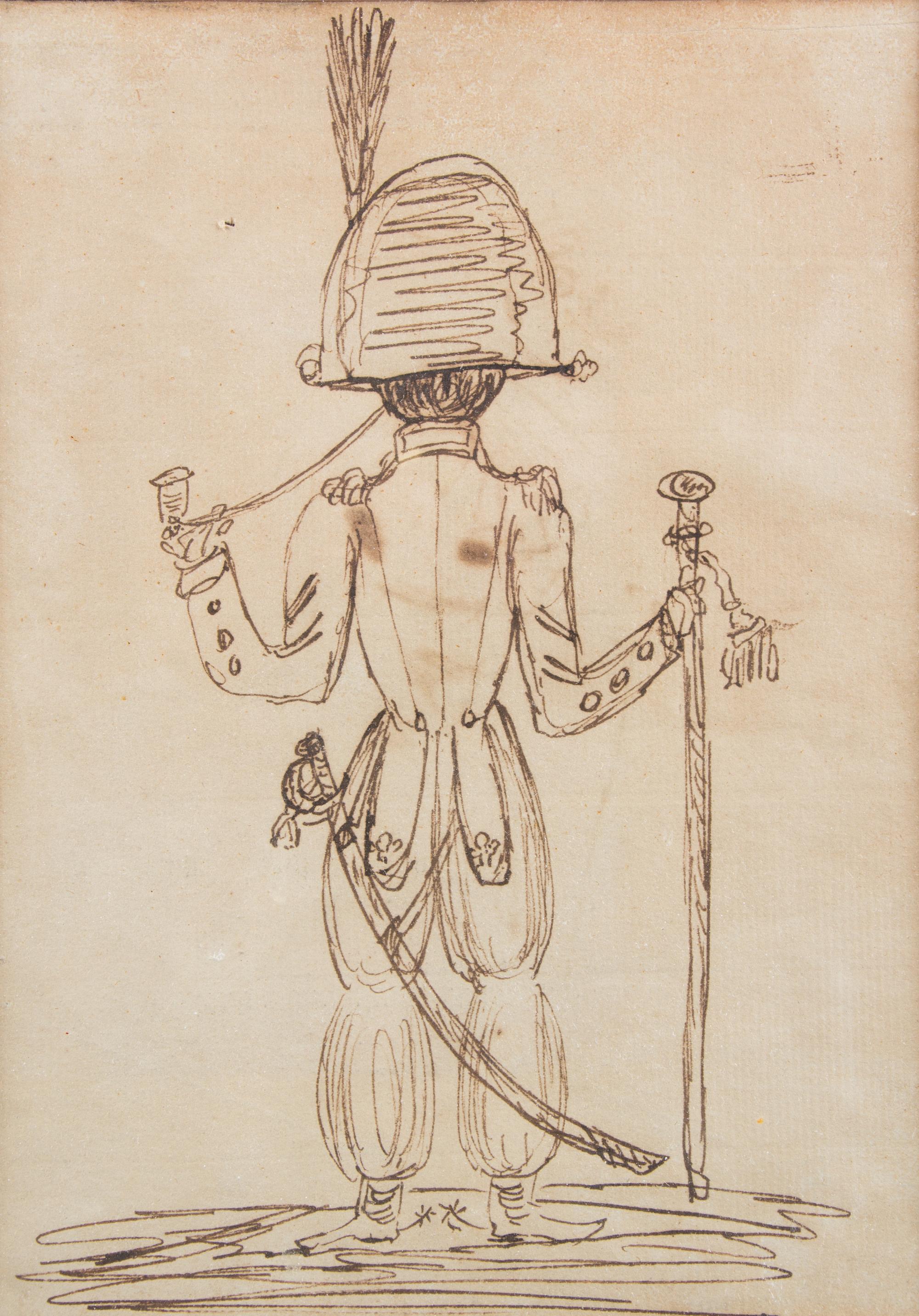 Artist Unknown, (20th century), Officer Silhouette