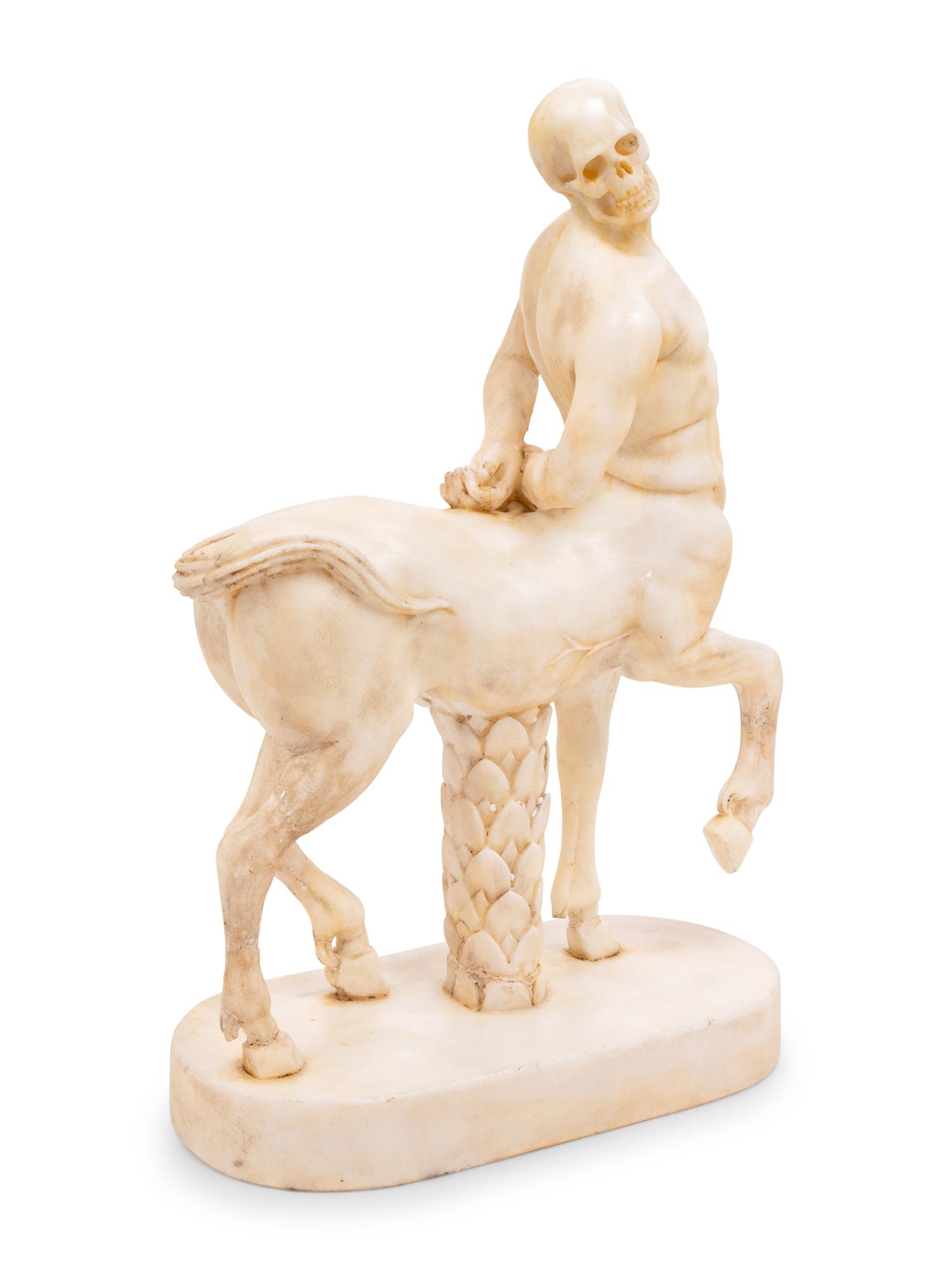 An Italian Marble Centaur of Vanitas