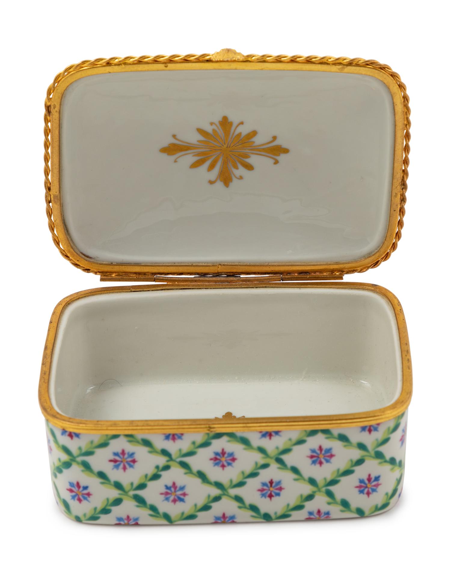 Tiffany & Co. Limoges Porcelain Box, 1960-80s