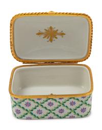 Tiffany & Co. Limoges Porcelain Box, 1960-80s