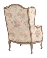 A Pair of Louis XV Style Painted Bergères