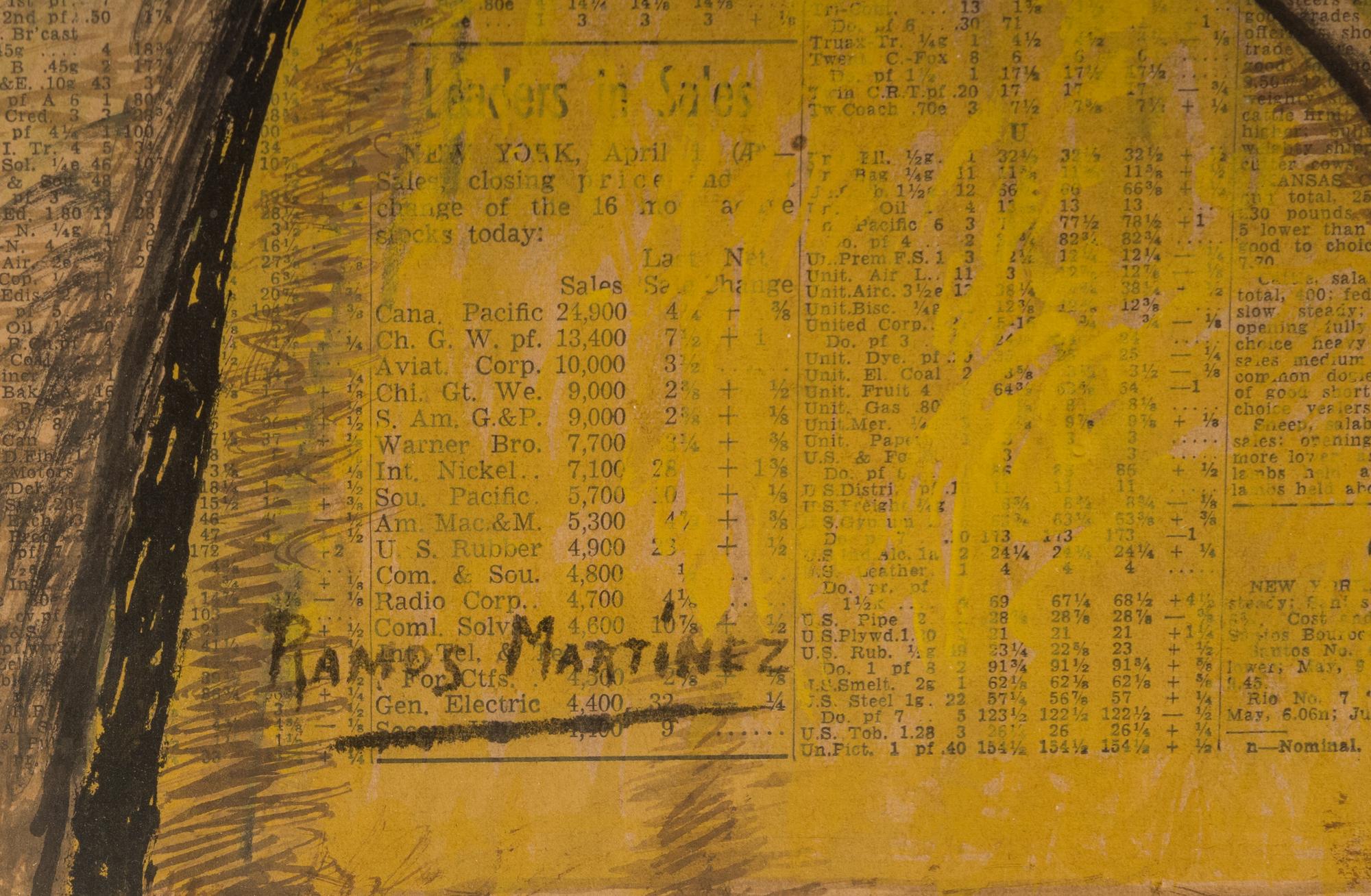 Peon in Yellow , c. 1941