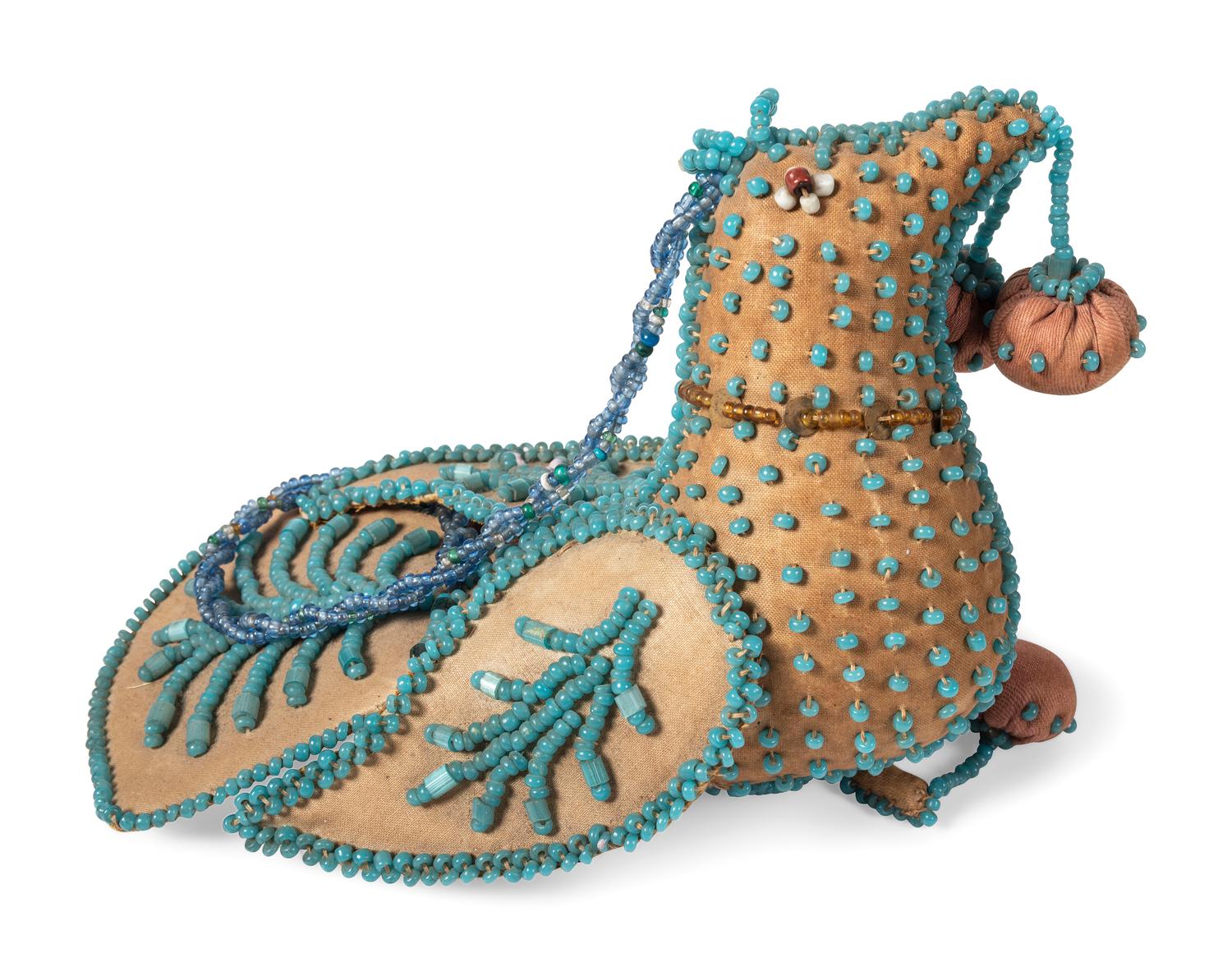 Haudenosaunee Beaded Dove Whimsey Pincushions