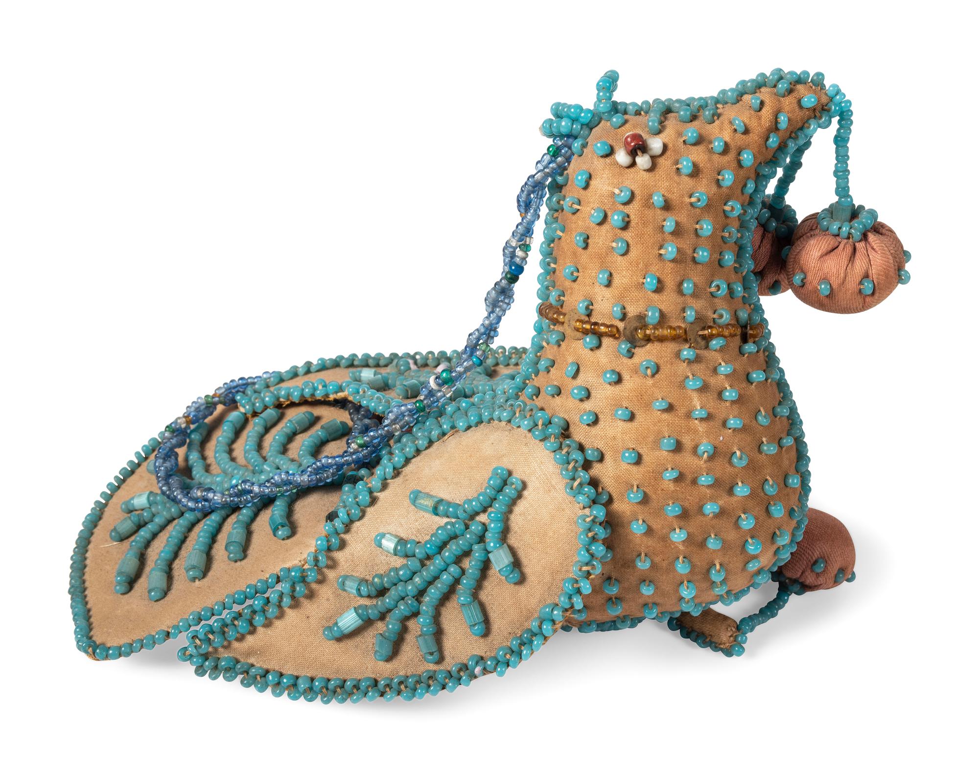 Haudenosaunee Beaded Dove Whimsey Pincushions