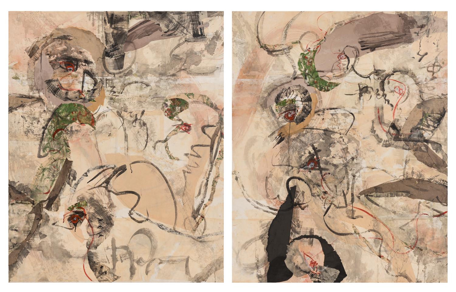 Dancing (diptych), 1982