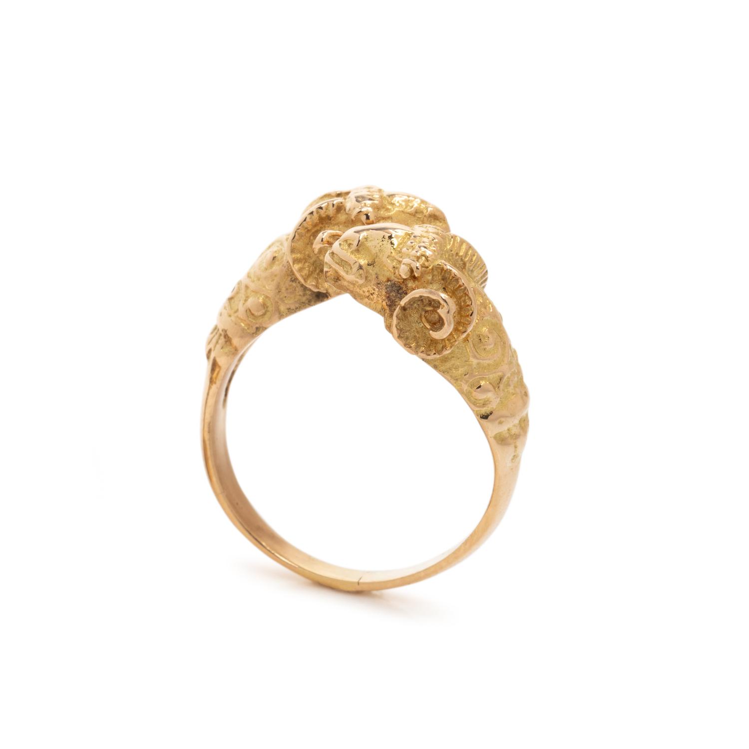 COLLECTION OF YELLOW GOLD RINGS