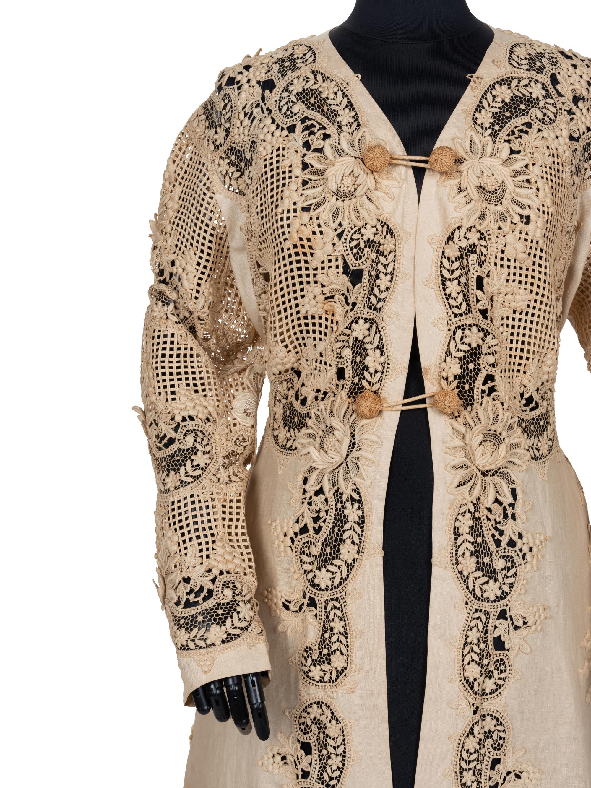 Women's Edwardian Lace Jacket, c.1905-10