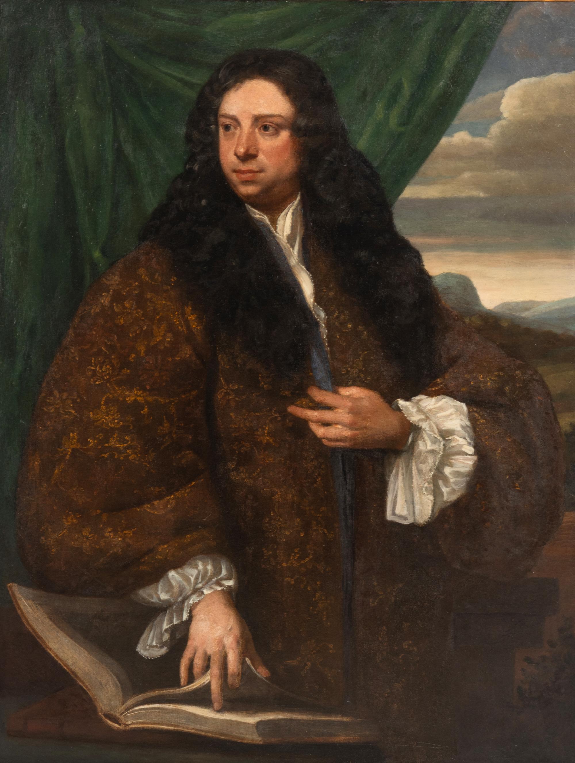 Continental School, 17th/18th century — Scholar with an Open Book