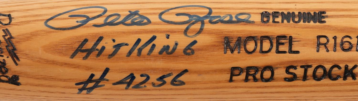 A Group of Pete Rose Signed Autograph Baseball Bats (BAS Beckett Authentication Services Certified),