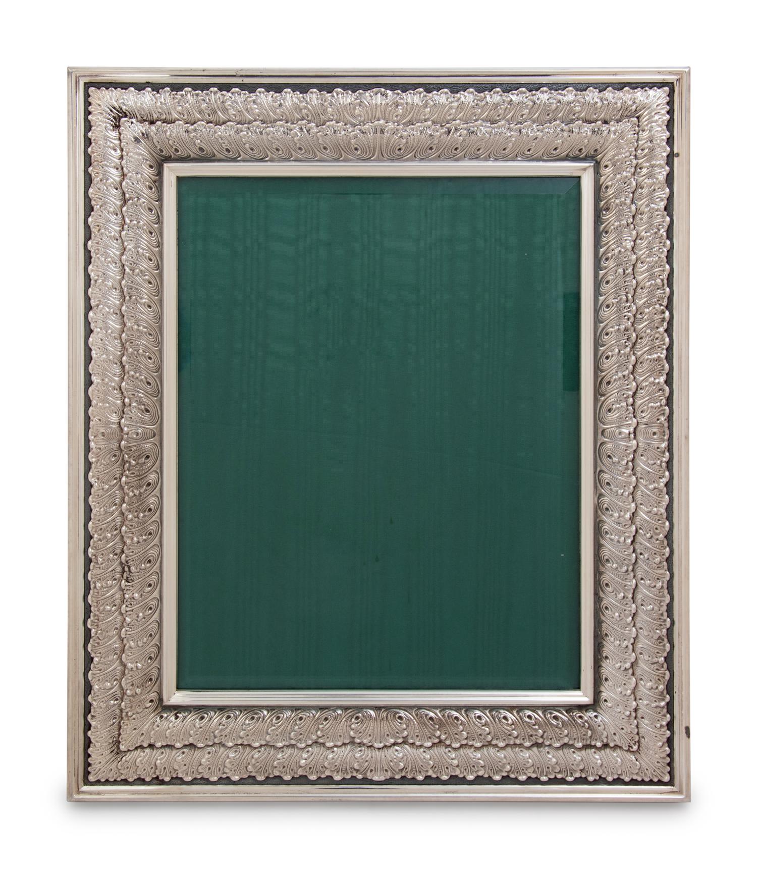 A Buccellati Silver Picture Frame
