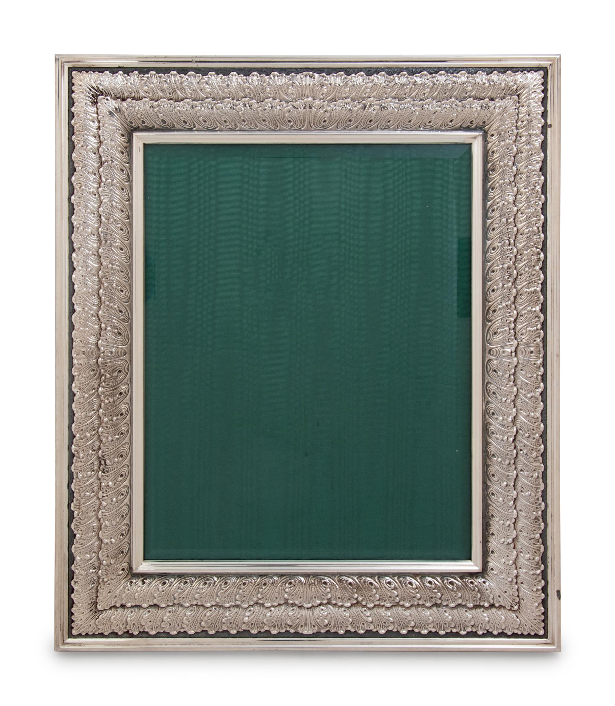 A Buccellati Silver Picture Frame