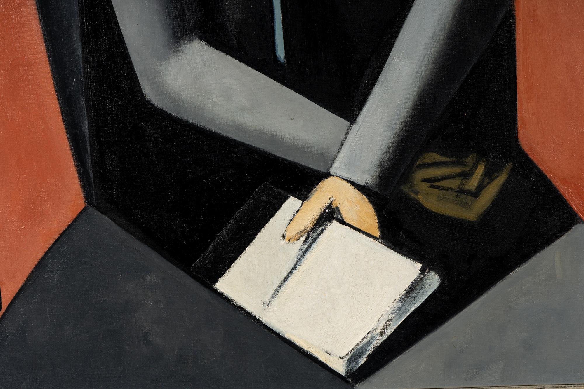 Seated Figure with a Book