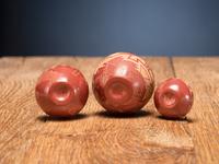 Miniature Sgraffito Redware Pottery