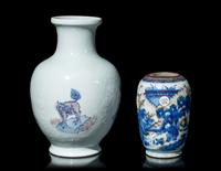 Two Chinese Porcelain Vases