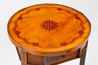 A Continental Marquetry Side Table