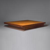 Conoid platform bed, full size, 1971